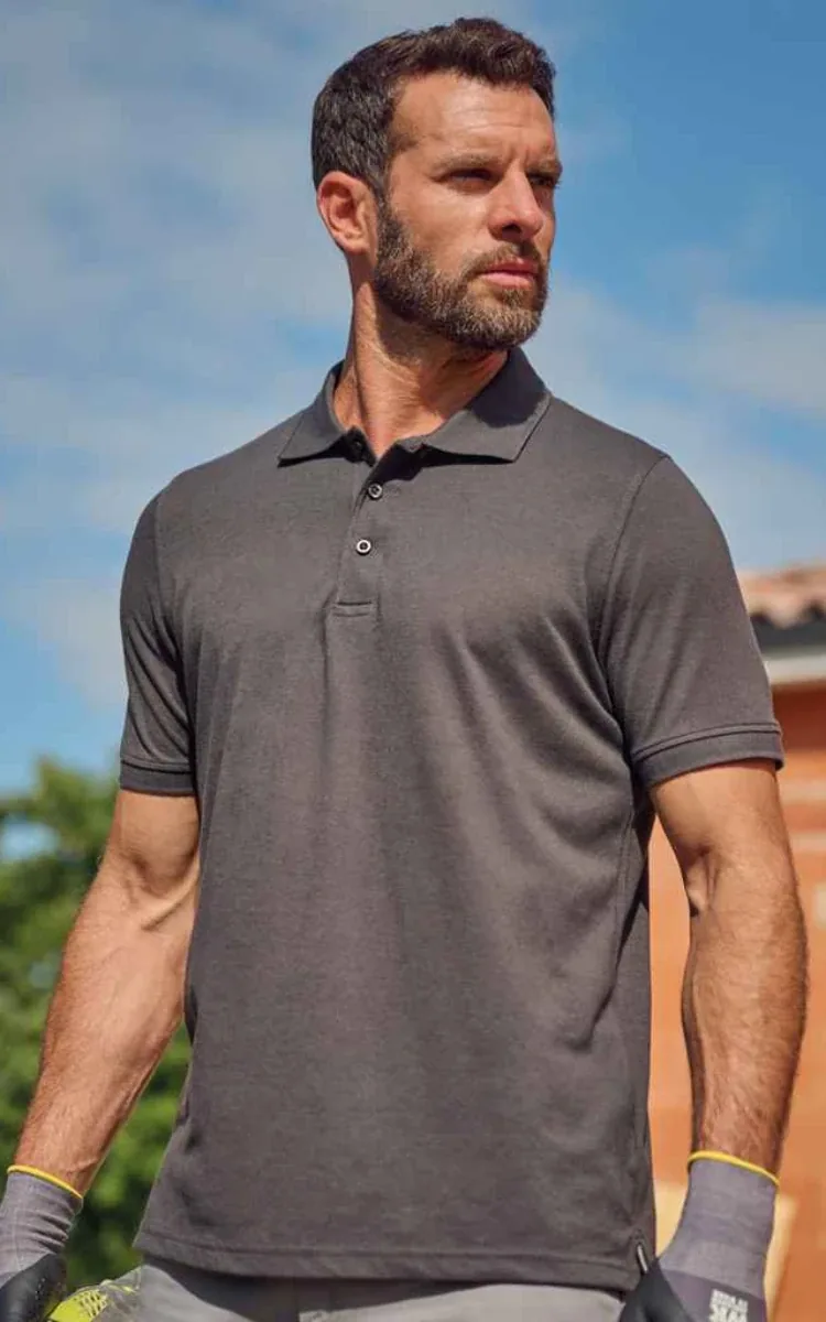 Embroidered polo shirts for hospitality and office teams — polo printing Watford